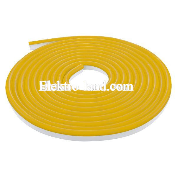 Светодиодная лента NEON 220В JL 2835-120 А IP65 золотая, герметичная, 1м